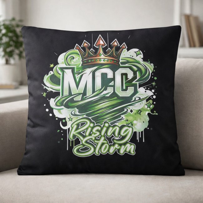 Dekokissen black MCC Design Rising Storm